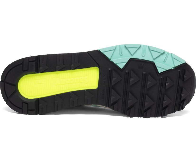 Buty Saucony Azura Premium Leather Damskie Beżowe Niebieskie Żółte | Polska EJ9-78467E1