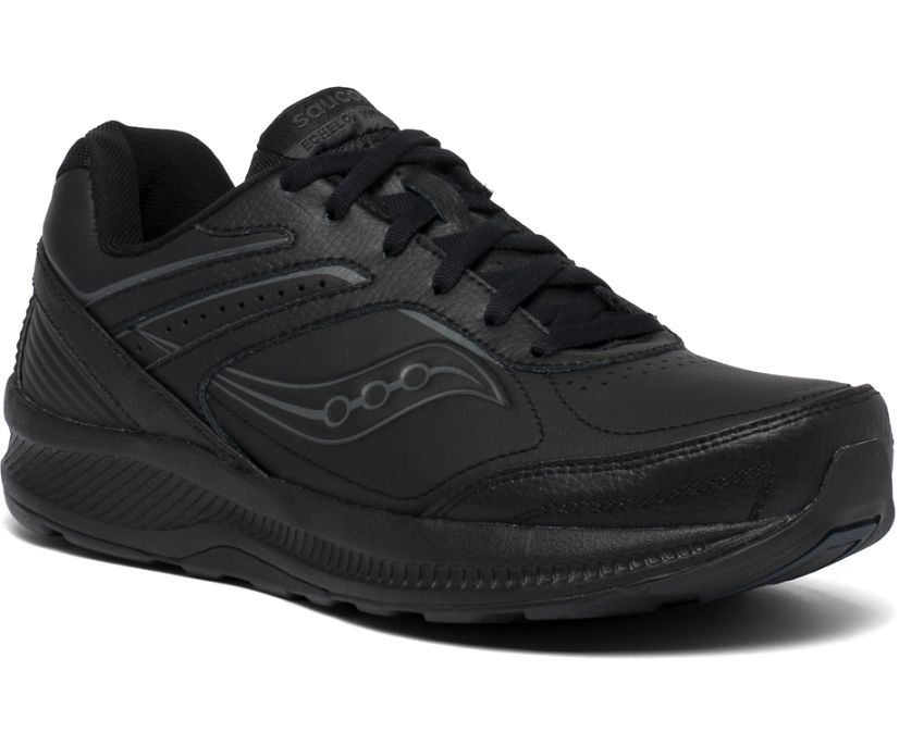 Buty Saucony Echelon Walker 3 Wide Damskie Czarne | Polska BK6-36683M9