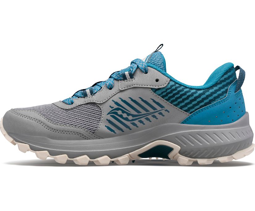 Buty Saucony Excursion TR15 Wide Damskie Szare Niebieskie | Polska DS3-97119Q7