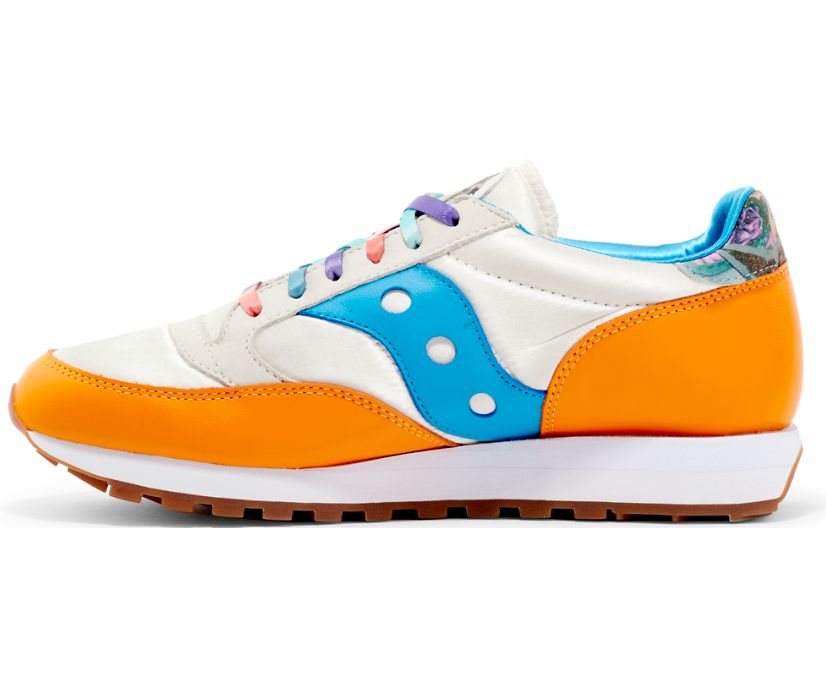 Buty Saucony Fiona Jazz 81 Damskie Białe Pomarańczowe | Polska FY8-73607K1