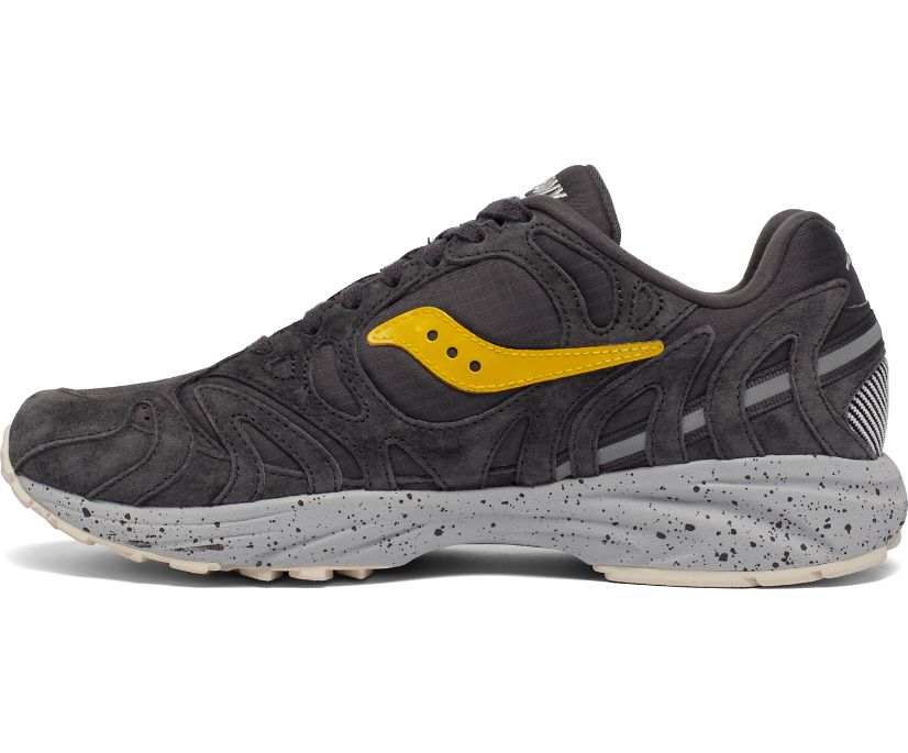 Buty Saucony Grid Azura 2000 Męskie Czarne Szare Żółte | Polska GH9-64566U8