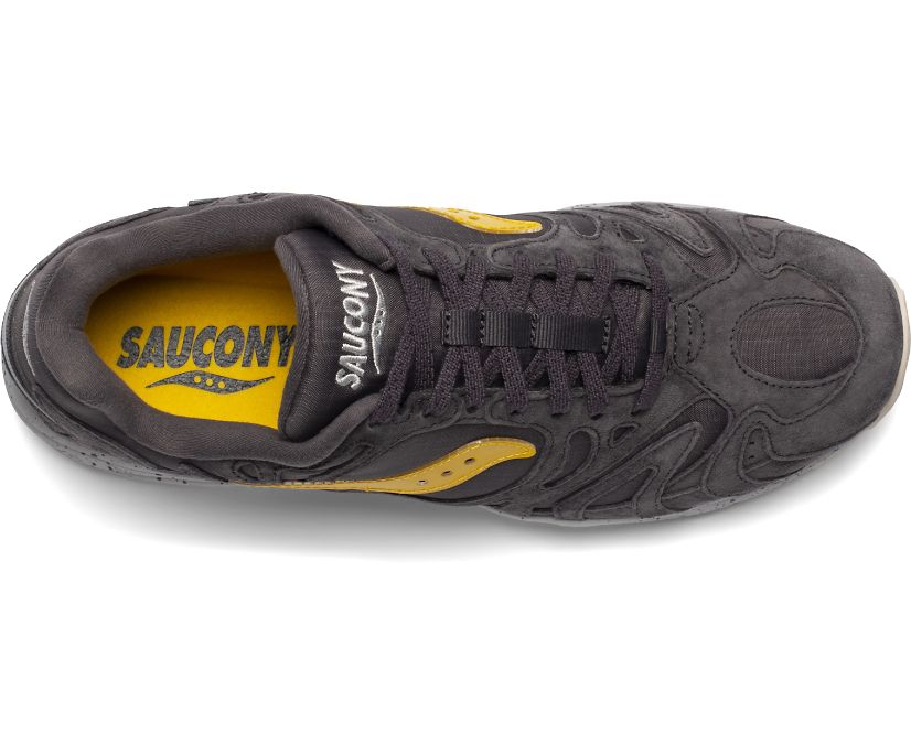 Buty Saucony Grid Azura 2000 Męskie Czarne Szare Żółte | Polska GH9-64566U8