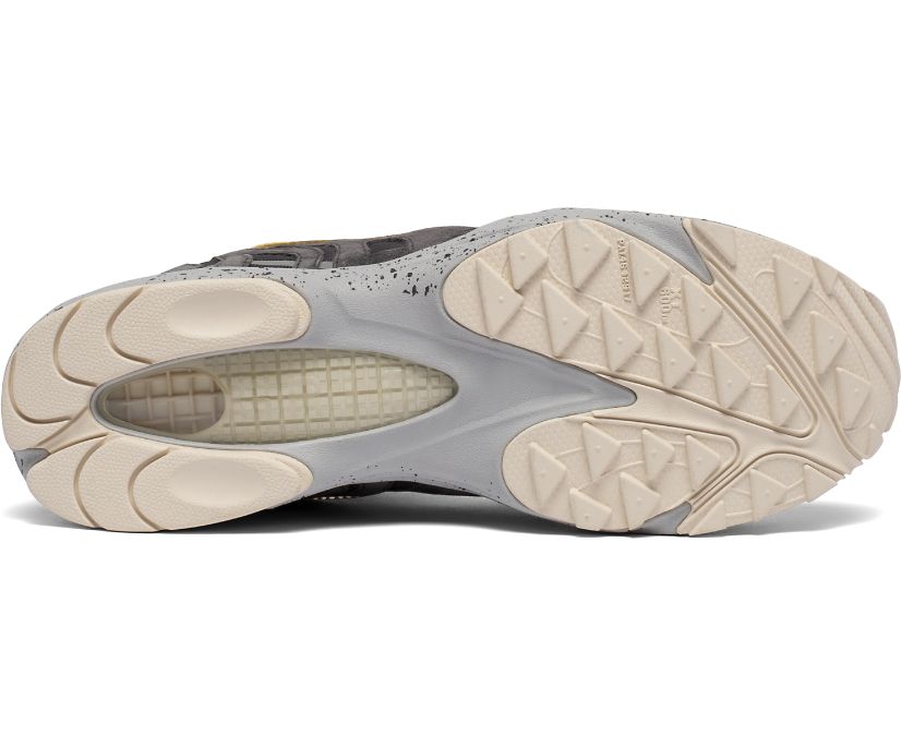 Buty Saucony Grid Azura 2000 Męskie Czarne Szare Żółte | Polska GH9-64566U8