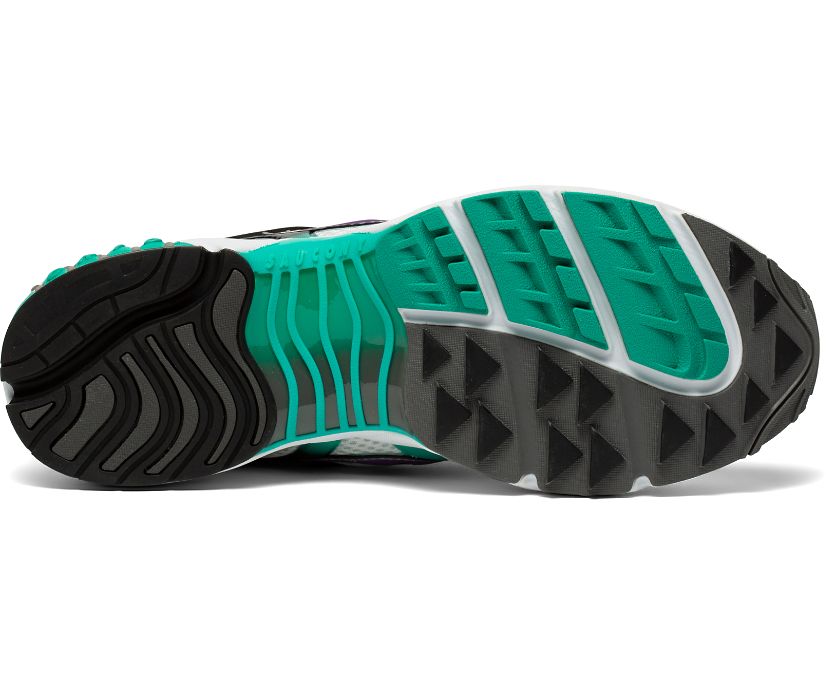 Buty Saucony Grid Web Into the Void Męskie Białe Czarne Fioletowe | Polska YR4-43274O4