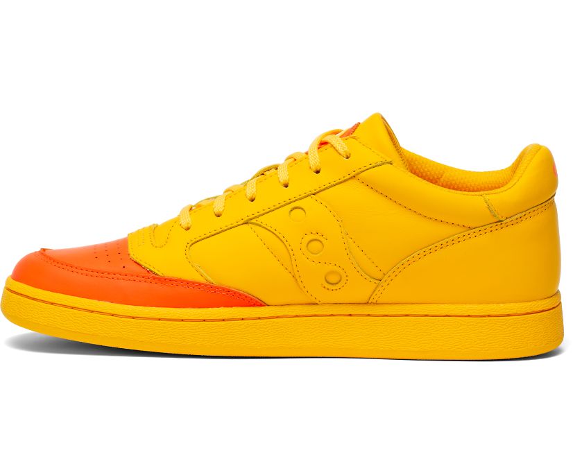 Buty Saucony Jake Jazz Court Męskie Żółte Pomarańczowe | Polska EA0-65166C9