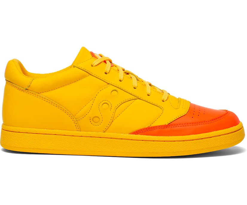Buty Saucony Jake Jazz Court Męskie Żółte Pomarańczowe | Polska EA0-65166C9