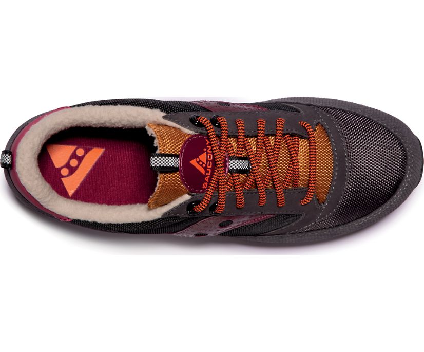 Buty Saucony Jazz 81 Peak Męskie Szare Bordowe | Polska NZ5-16301M8