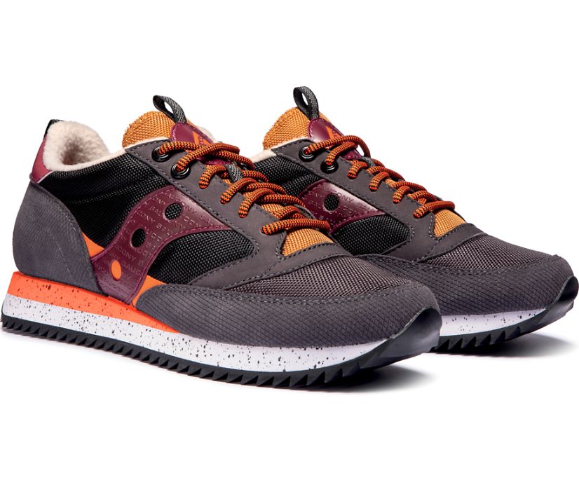 Buty Saucony Jazz 81 Peak Męskie Szare Bordowe | Polska NZ5-16301M8