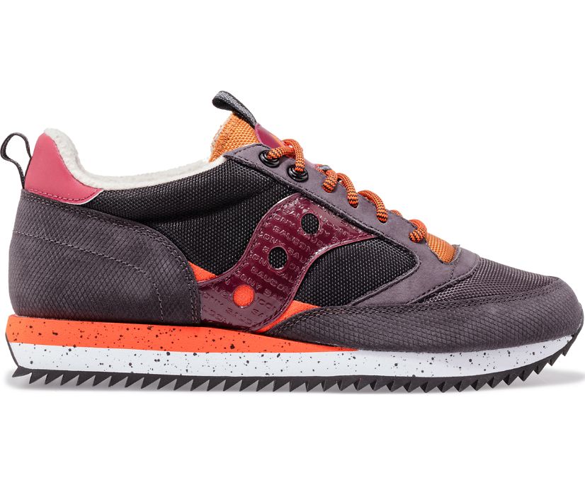 Buty Saucony Jazz 81 Peak Męskie Szare Bordowe | Polska NZ5-16301M8
