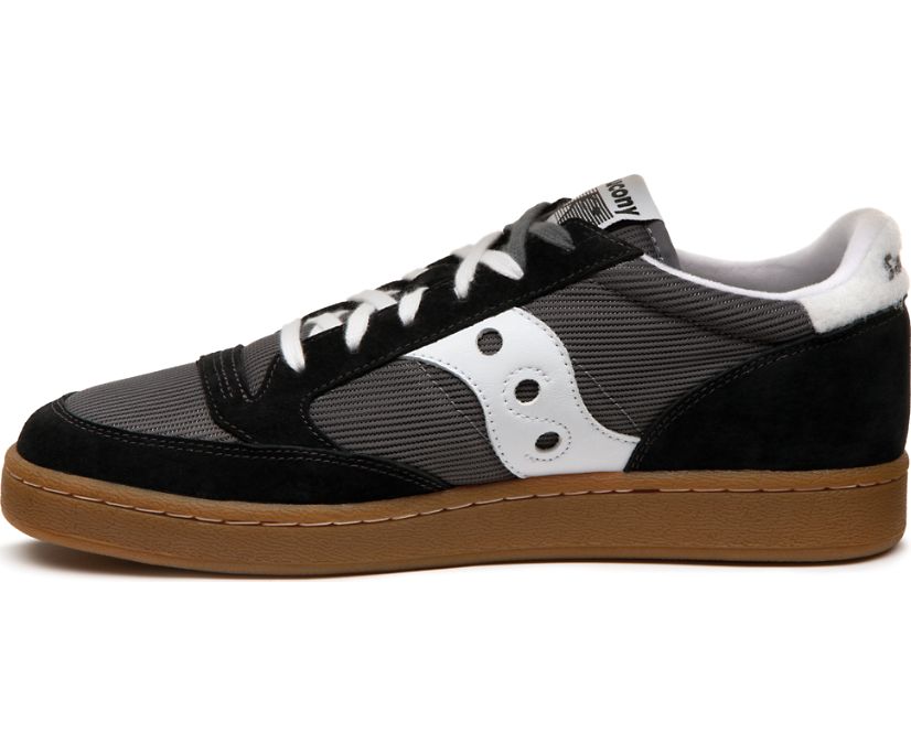 Buty Saucony Jazz Court Damskie Czarne Srebrne | Polska YA5-00830Q5
