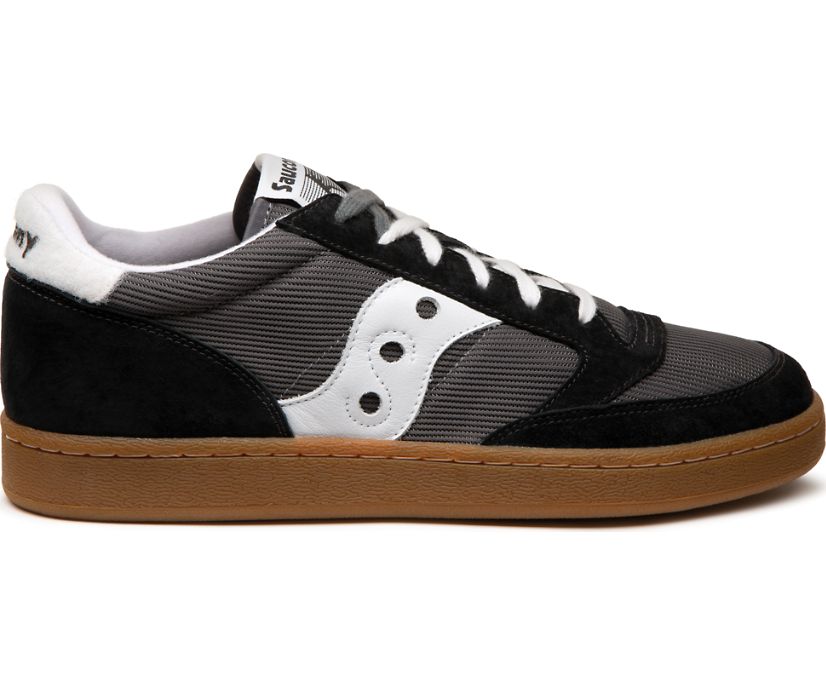 Buty Saucony Jazz Court Damskie Czarne Srebrne | Polska YA5-00830Q5