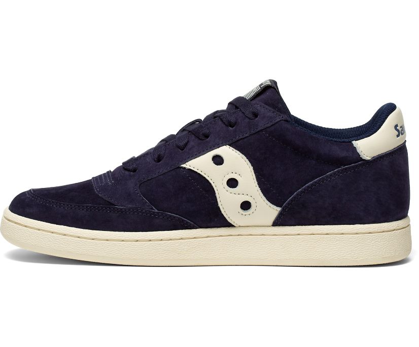 Buty Saucony Jazz Court Nubuck Męskie Granatowe | Polska BH9-26042E9