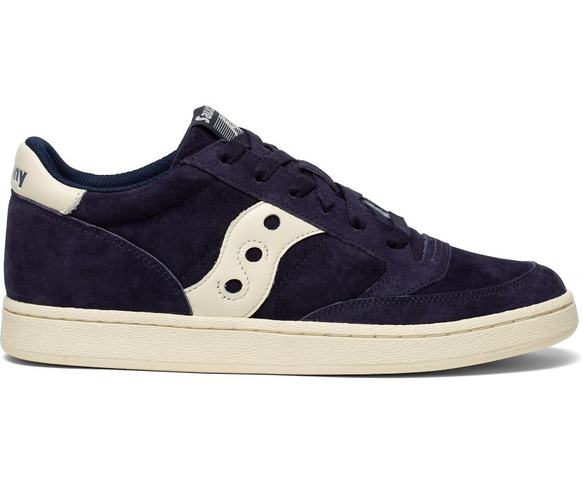 Buty Saucony Jazz Court Nubuck Męskie Granatowe | Polska BH9-26042E9
