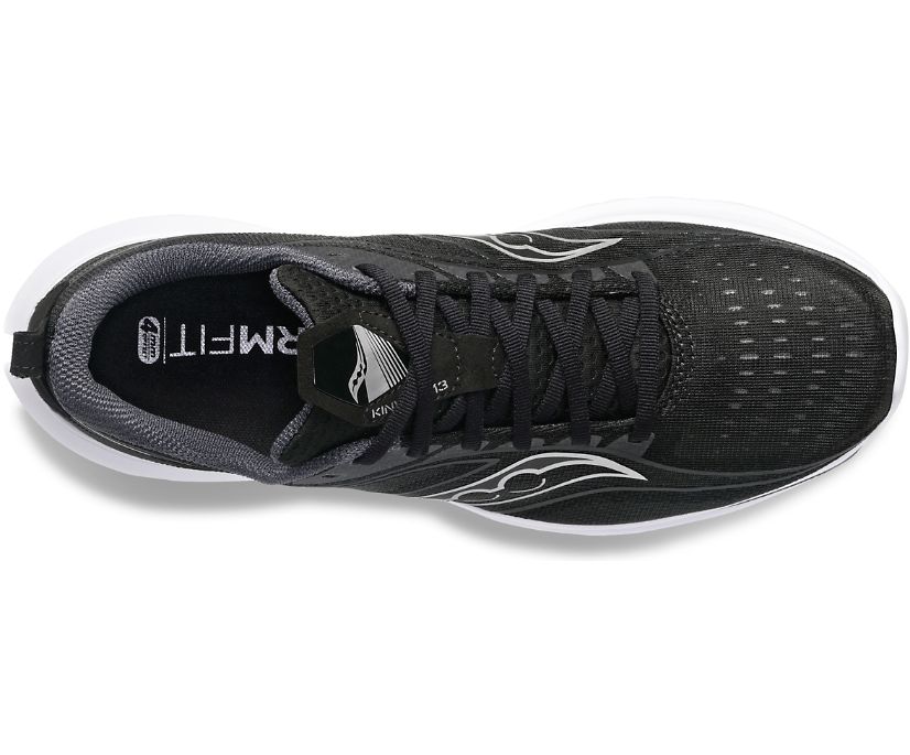 Buty Saucony Kinvara 13 Wide Męskie Czarne Srebrne | Polska NM1-39263X6