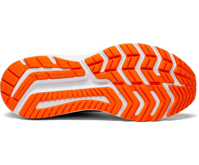 Buty Saucony Omni 20 Wide Męskie Szare Czerwone | Polska ZO3-12881P4