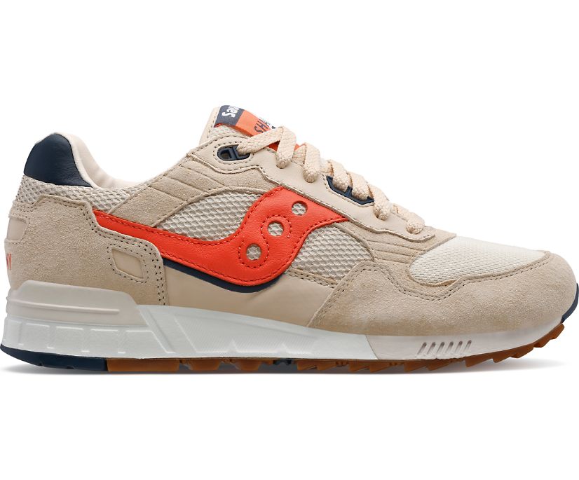 Buty Saucony Shadow 5000 Premium Męskie Beżowe Czerwone | Polska PT1-09650C5