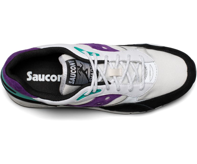 Buty Saucony Shadow 6000 Into the Void Męskie Białe Czarne Fioletowe | Polska YF0-48234W0