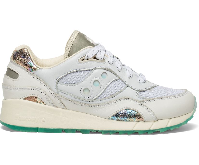 Buty Saucony Shadow 6000 Pearl Męskie Białe Złote | Polska XD7-47464E7
