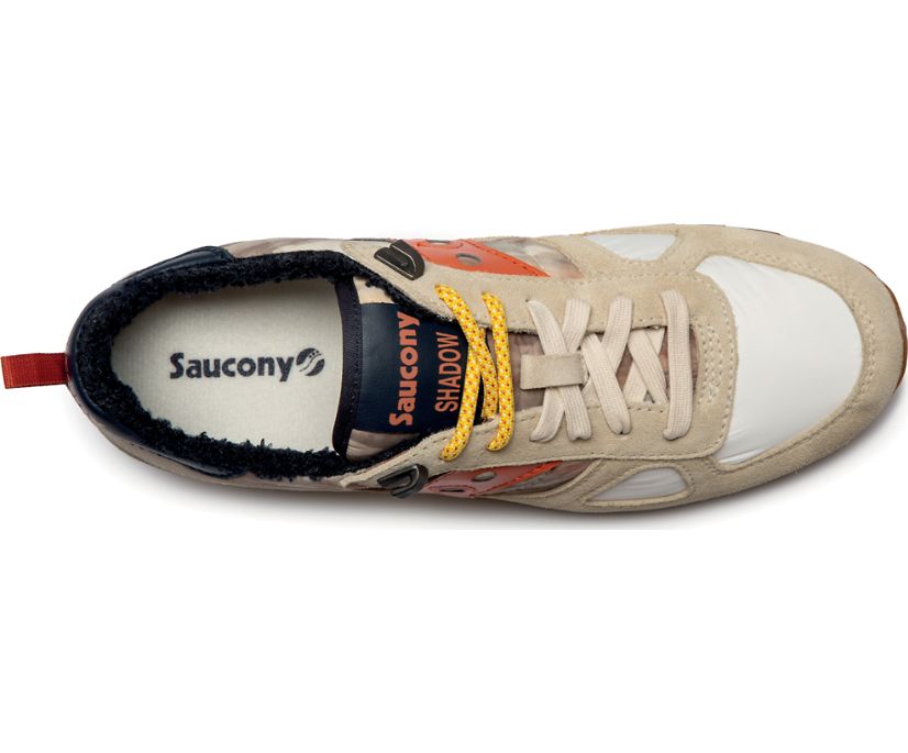 Buty Saucony Shadow Original Retro Mountain Męskie Białe Granatowe Czerwone | Polska GU6-95719J9