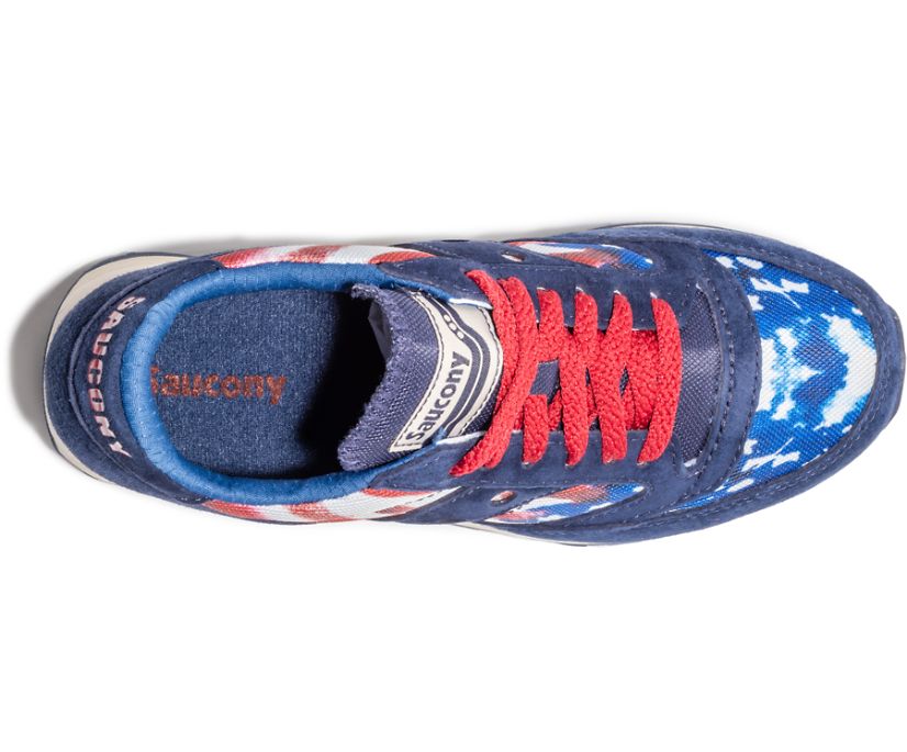 Buty Saucony Stars & Stripes Jazz 81 Damskie Czerwone Białe Niebieskie | Polska QF0-65636R9