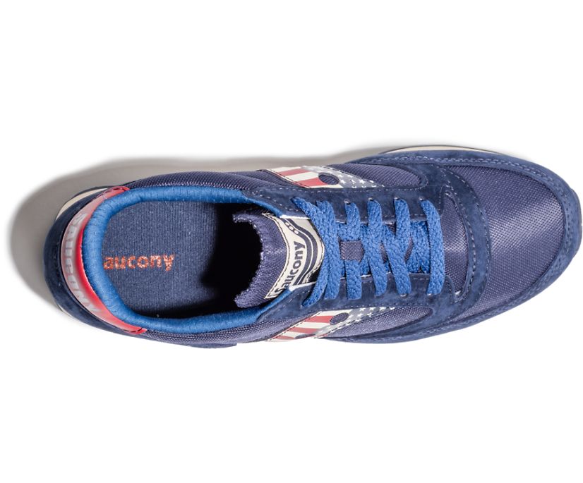 Buty Saucony Stars & Stripes Jazz 81 Męskie Czerwone Białe Niebieskie | Polska OQ7-40614I8
