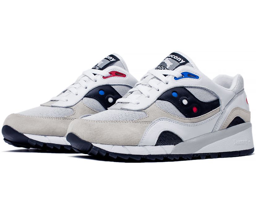 Buty Saucony X Extra Butter Shadow 6000 Rabbit Hole Damskie Białe Czarne Czerwone | Polska PB9-93979P0