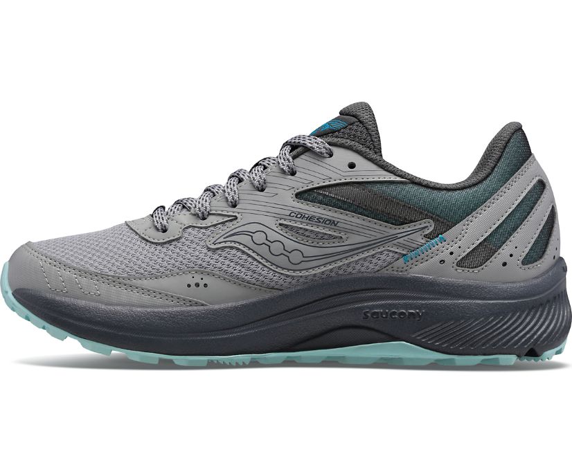 Buty Trailowe Saucony Cohesion TR15 Damskie Szare Niebieskie | Polska MO8-97079B2