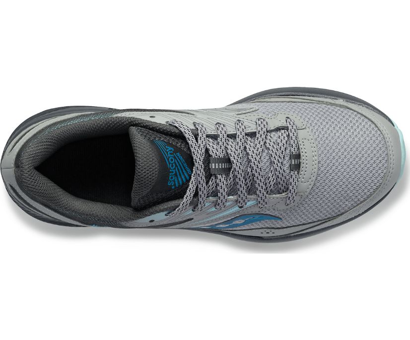 Buty Trailowe Saucony Cohesion TR15 Damskie Szare Niebieskie | Polska MO8-97079B2
