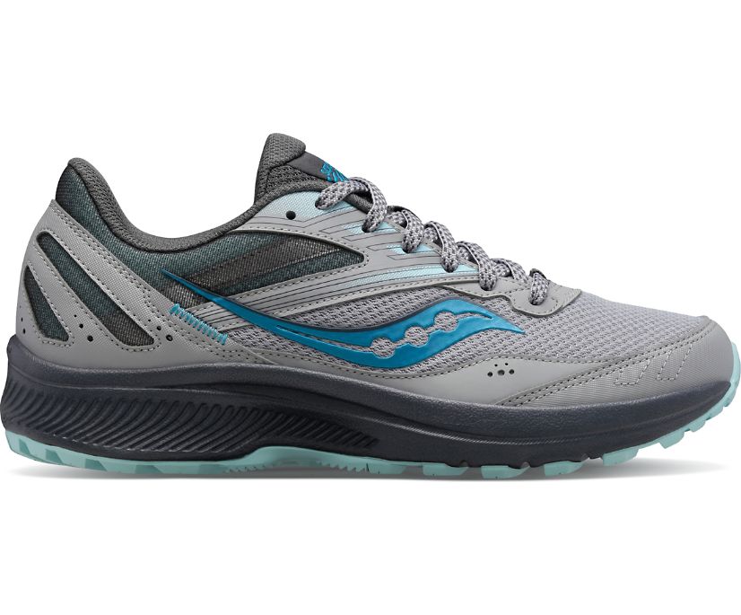Buty Trailowe Saucony Cohesion TR15 Damskie Szare Niebieskie | Polska MO8-97079B2