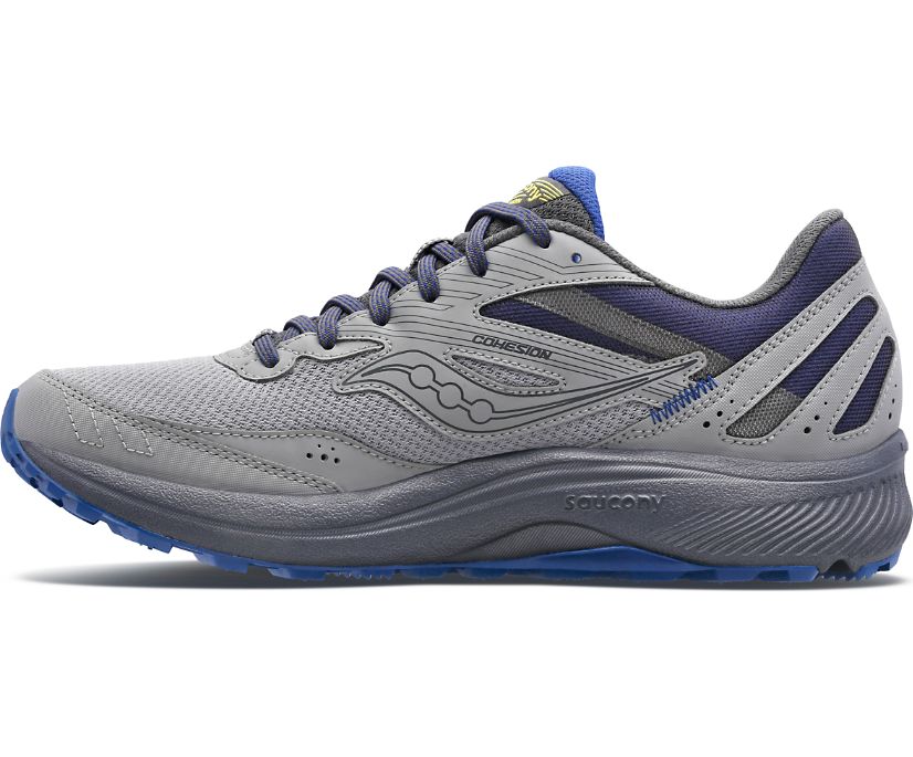 Buty Trailowe Saucony Cohesion TR15 Męskie Szare Niebieskie | Polska HH5-15241T0