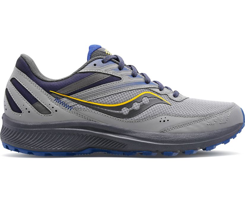 Buty Trailowe Saucony Cohesion TR15 Męskie Szare Niebieskie | Polska HH5-15241T0