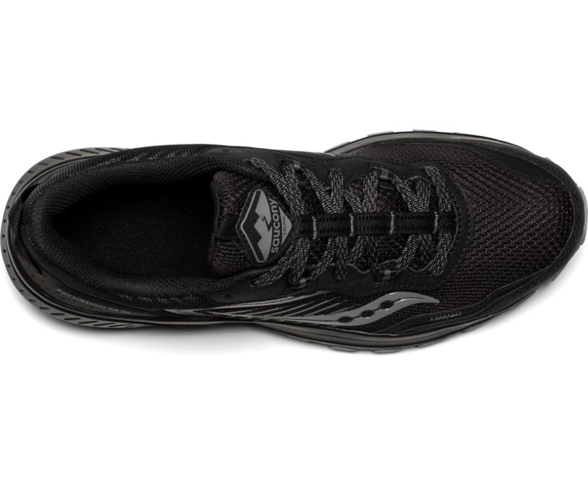 Buty Trailowe Saucony Excursion TR15 Wide Męskie Czarne Szare | Polska UO1-71817X9