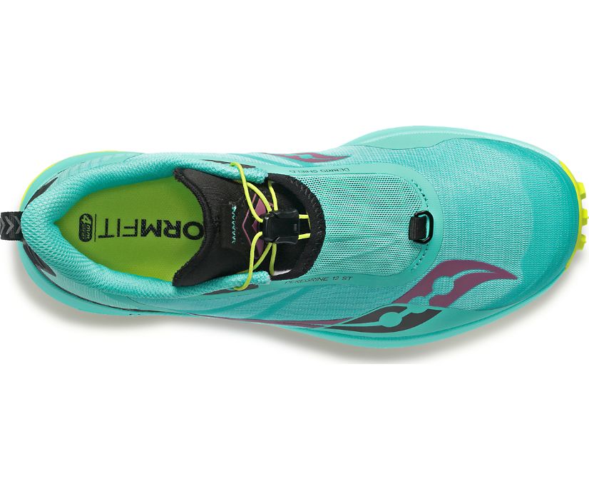 Buty Trailowe Saucony Peregrine 12 ST Damskie Mięta Fioletowe | Polska AY5-63676K3