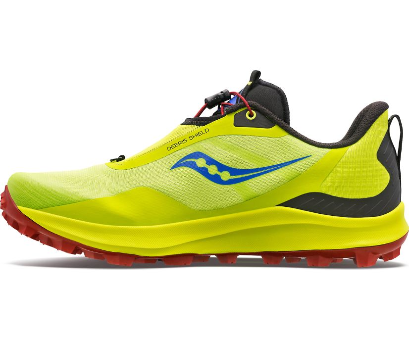 Buty Trailowe Saucony Peregrine 12 ST Męskie Głęboka Zielone Czerwone | Polska ET5-55635U9