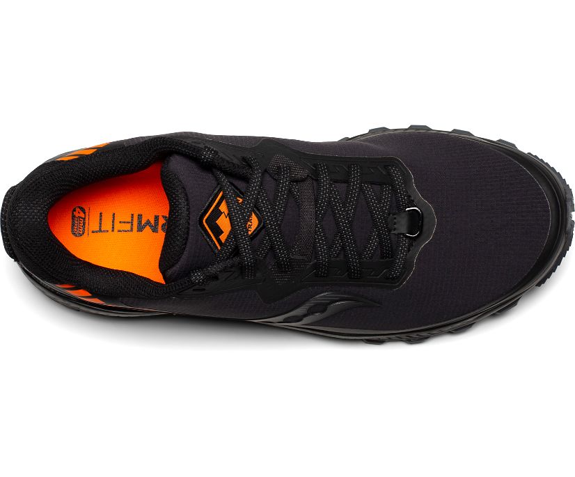 Buty Trailowe Saucony Peregrine ICE+ Męskie Czarne Pomarańczowe | Polska MP8-28032U7