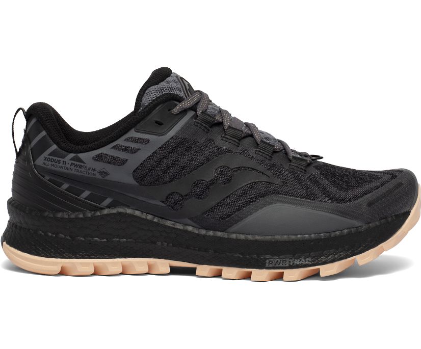 Buty Trailowe Saucony Xodus 11 Damskie Czarne Brązowe | Polska RX0-78347S5