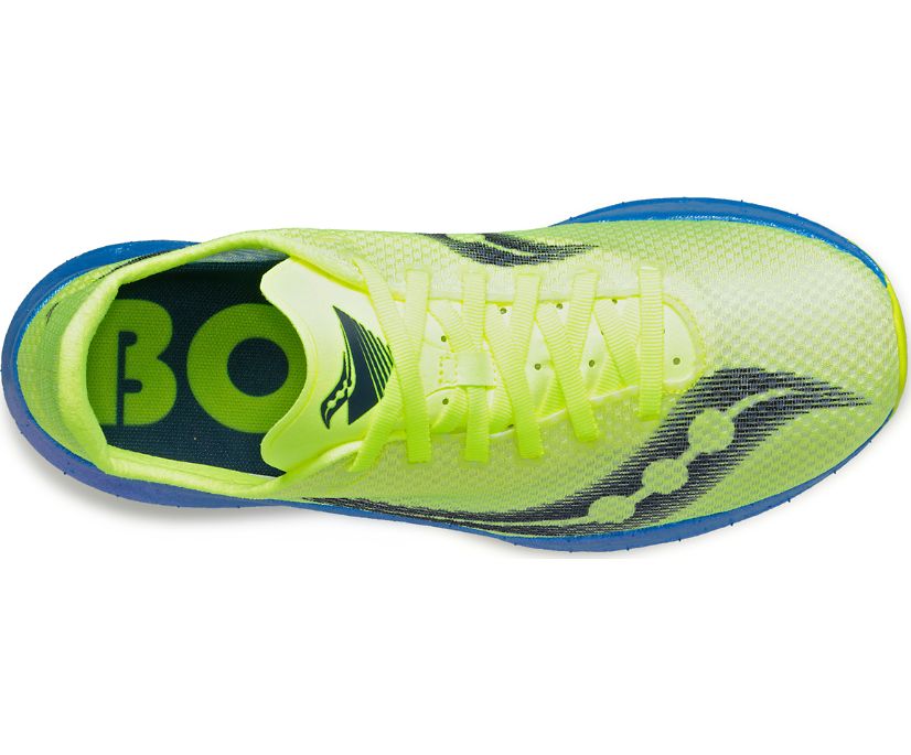 Buty do Biegania Saucony Boston Endorphin Pro+ Męskie Niebieskie Żółte | Polska PJ1-71527T7