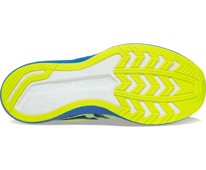 Buty do Biegania Saucony Boston Endorphin Pro+ Męskie Niebieskie Żółte | Polska PJ1-71527T7