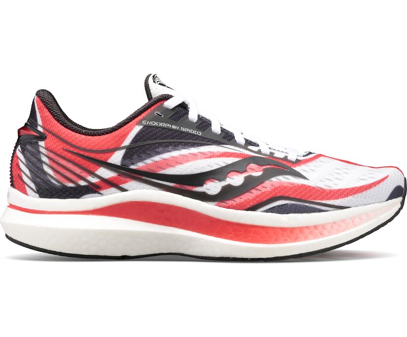 Buty do Biegania Saucony Chengdu Endorphin Speed Męskie Białe Czerwone | Polska BH3-03010P7