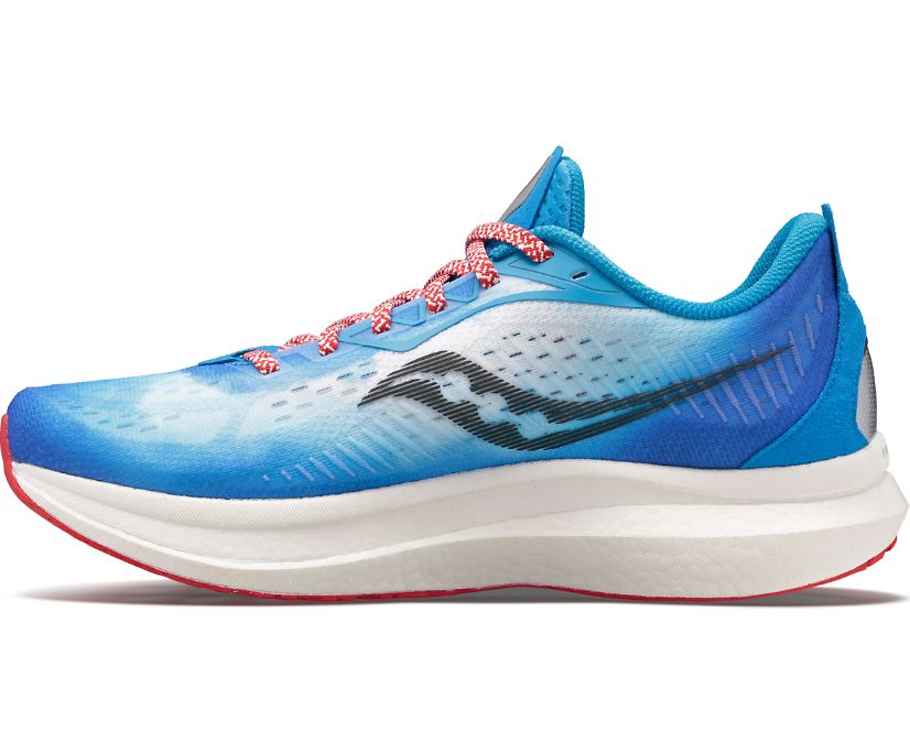 Buty do Biegania Saucony Chicago Endorphin Speed 2 Męskie Niebieskie Czerwone | Polska MG9-63866Y3
