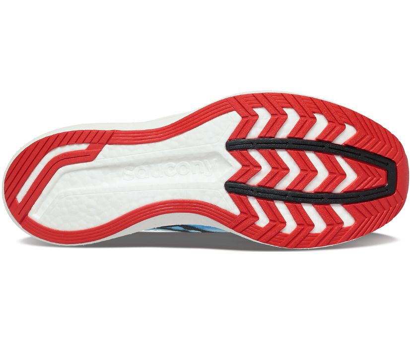 Buty do Biegania Saucony Chicago Endorphin Speed 2 Męskie Niebieskie Czerwone | Polska MG9-63866Y3