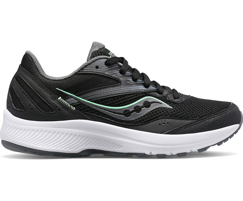 Buty do Biegania Saucony Cohesion 15 Damskie Czarne Zielone | Polska TL4-97169V2