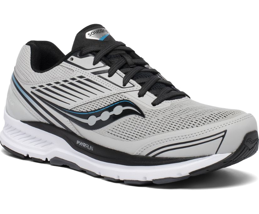 Buty do Biegania Saucony Echelon 8 Męskie Szare Czarne | Polska GO9-46434G3