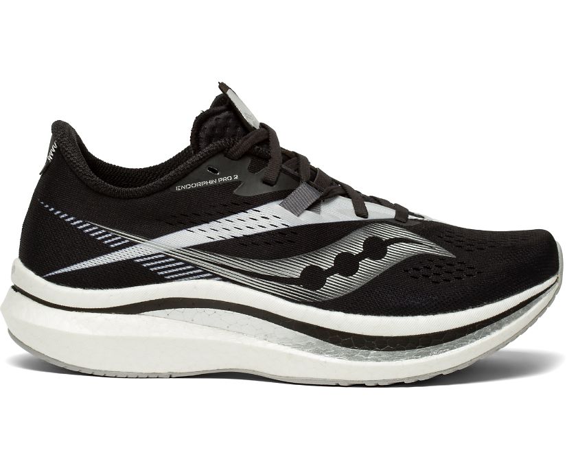Buty do Biegania Saucony Endorphin Pro 2 Damskie Czarne Białe | Polska NC6-49604N1