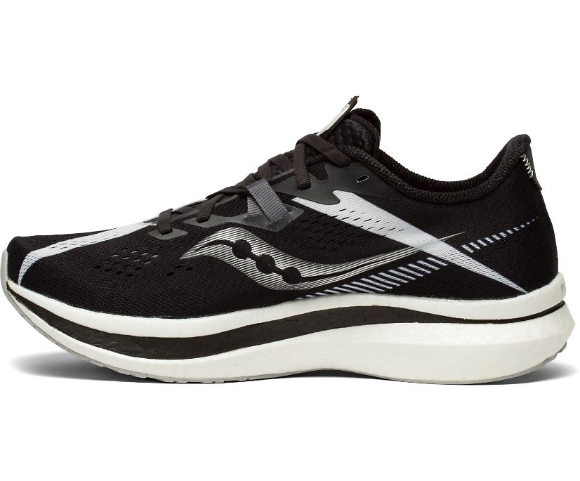 Buty do Biegania Saucony Endorphin Pro 2 Męskie Czarne Białe | Polska EP8-50225X9