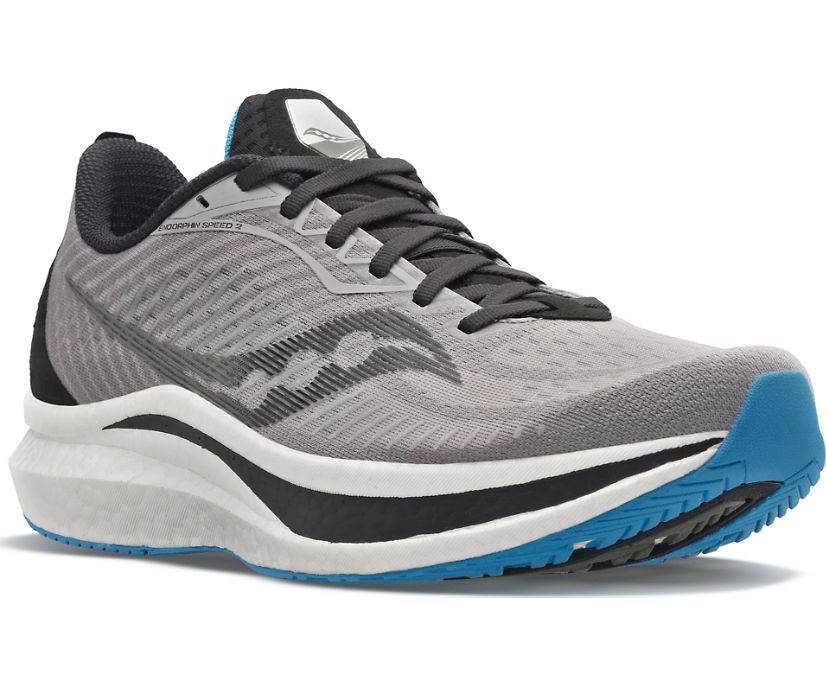 Buty do Biegania Saucony Endorphin Speed 2 Męskie Szare Niebieskie | Polska DF4-81668E3