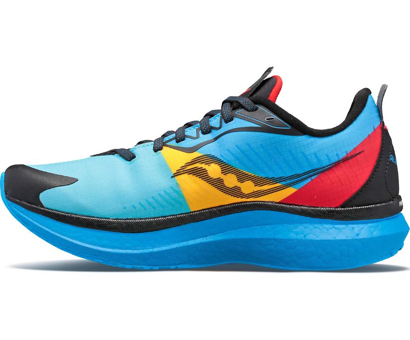 Buty do Biegania Saucony Endorphin Speed 2 RUNSHIELD Męskie Niebieskie | Polska HC4-56305A3