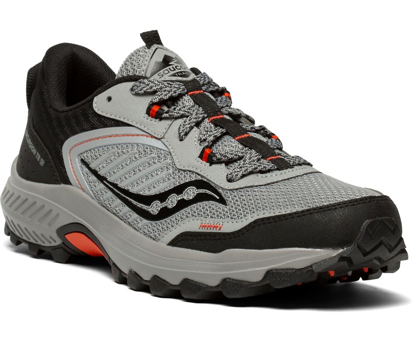 Buty do Biegania Saucony Excursion TR15 Męskie Szare Czerwone | Polska HS2-43404R8
