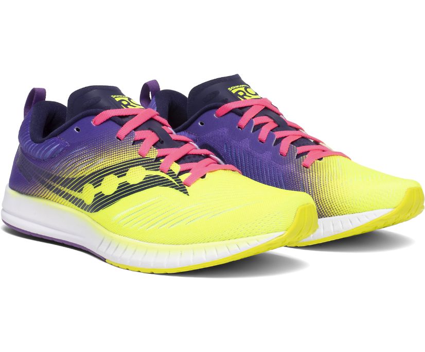 Buty do Biegania Saucony Fastwitch 9 Damskie Żółte Zielone | Polska QX0-04250V9