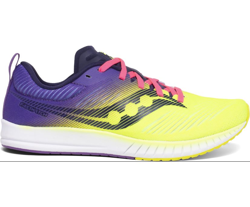 Buty do Biegania Saucony Fastwitch 9 Damskie Żółte Zielone | Polska QX0-04250V9
